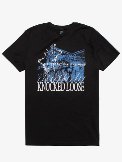 knocked loose a different shade of blue